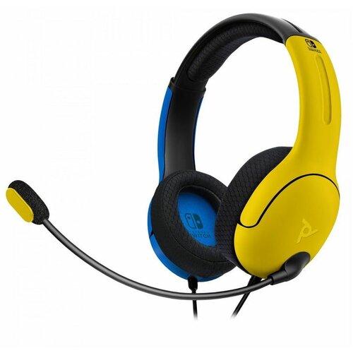 Nintendo Switch Wired Headset LVL40 Yellow/Blue Cene