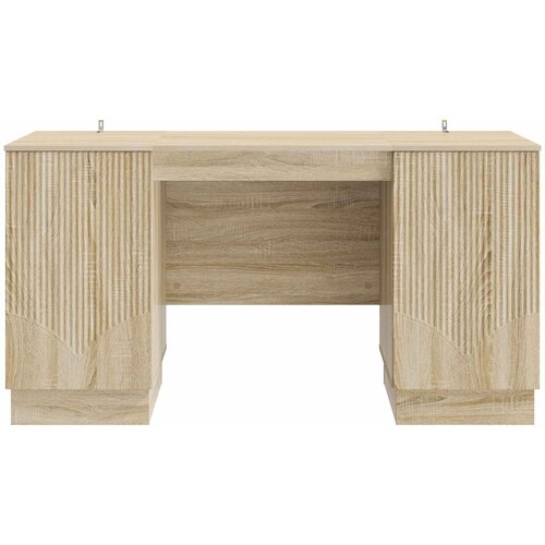  Stol Hrast sonoma 142,5 x 50 x 75 cm Konstruirano drvo Slike