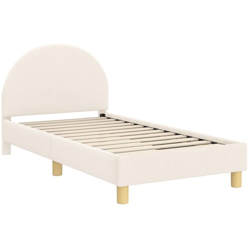  za djecu s uzglavljem Krem 80 x 160 cm Boucl&amp;eacute; Slike