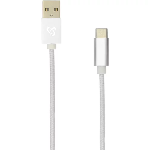 S Box KABEL USB Muški -> TYPE-C Muški 1.5 m Bijeli, (08-usb-typec-15w)