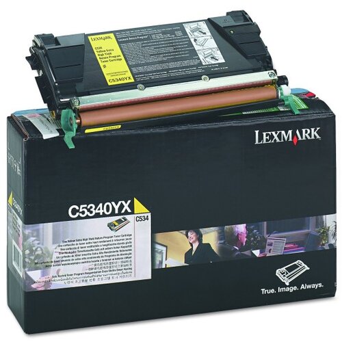  Lexmark C5340YX, yellow Cene