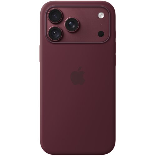 Apple iPhone 18 Pro Max Silikon za&amp;scaron;titna maska MK914ZM/A Burgundski, s MagSafe Slike