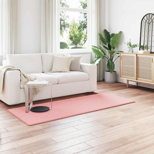  Protuklizni tepih od umjetnog zečjeg krzna OLITE Ružičasta 100 x 200 cm Slike