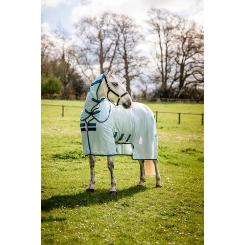 Horseware Ireland Pregrinjalo Amigo Bug Buster, Azure Blue/Navy & Electric Blue - 145 cm Cene
