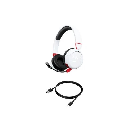 Hyperx Cloud Mini White Wireless Gaming slušalice sa mikrofonom Slike