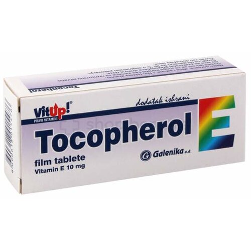 VitUp tocopherol 30 film tableta Cene