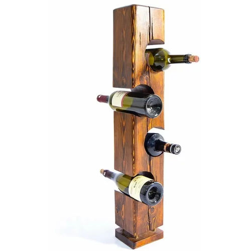 Kalune Design Stojalo za vino v orehovem dekorju Wiholder - Kalune Design