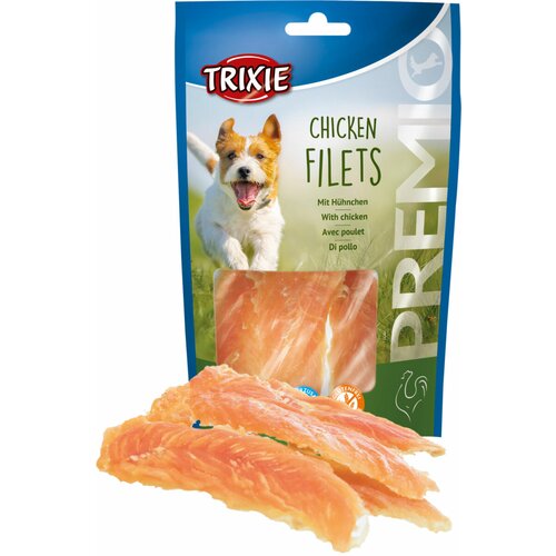 Trixie poslastica za pse u obliku fileta od piletine premio 100g 31532 Cene