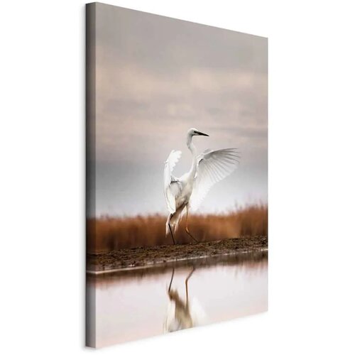  Slika - Autumn by the Lake (1 Part) Vertical 60x90 Na talijanskom platnu Cene