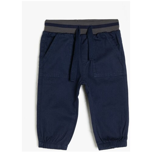 Koton navy blue baby boy trousers Slike