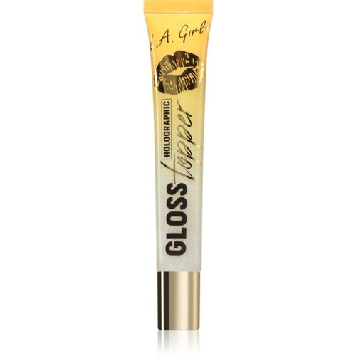L.A. Girl Cosmetics Holographic Gloss Topper ble&amp;scaron;čeči sijaj za ustnice odtenek Starlight 10 ml Slike