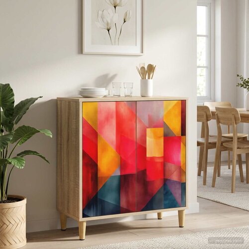 Kreveta HEESCH Sonoma 69 x 33 x 75 cm Konstruirano drvo Cijene