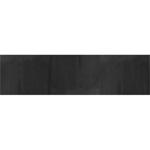  Tepih pravokutni sivi 80 x 300 cm od bambusa Slike