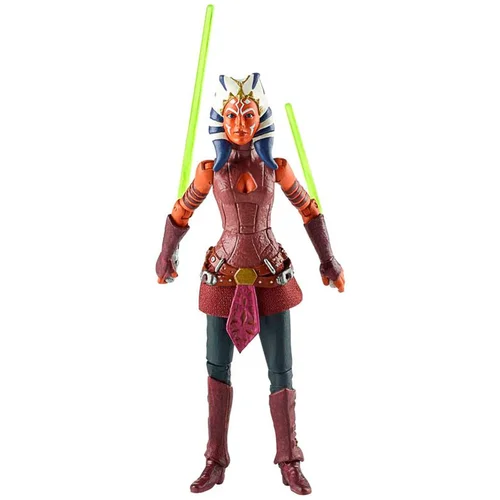 Star Wars Vintage Ahsoka Toy VC102 Zbirateljska akcijska figurica Star Clone Wars v merilu 9,5 cm, otroci od 4 let naprej, večbarvna, (20839725)