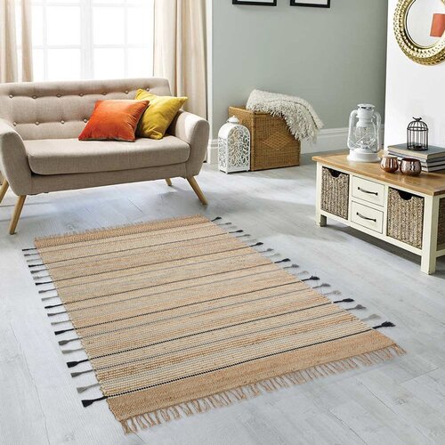 Ech 05 - Nat.Grey Cream Carpet (120 x 180) Slike