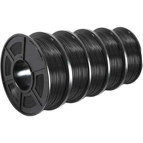 SUNLU PETG 3D filament, premer 1.75mm, temperatura tiskanja 230-250, PETG črna 5, (5000157592) Cene