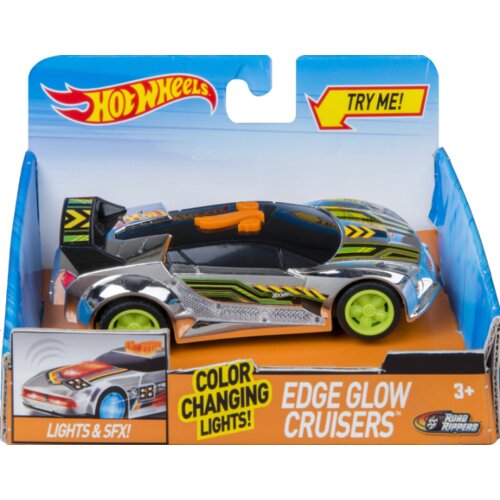  HotWheels Edge Glow Cruisers Pull Cene