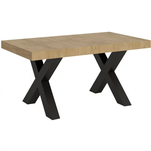 Itamoby   Traffic (90x160/264 cm) - hrast, barva nog: antracit - raztegljiva jedilna miza, (20842958)