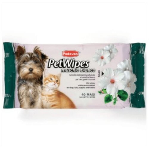 Padovan Pet Wipes Vlazne Maramice Belo Cvece Cene