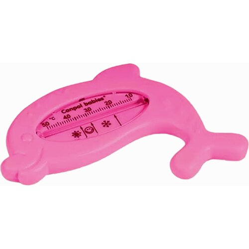 Canpol Termometar za kupanje beba Delfin, Roze Slike
