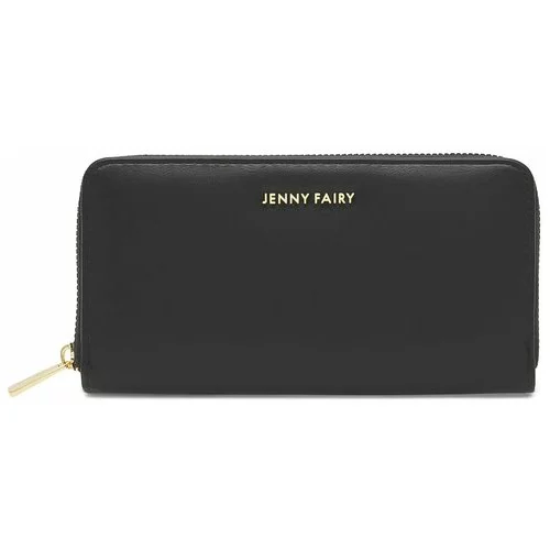Jenny Fairy Velika ženska denarnica 4W1-001-SS24 Črna