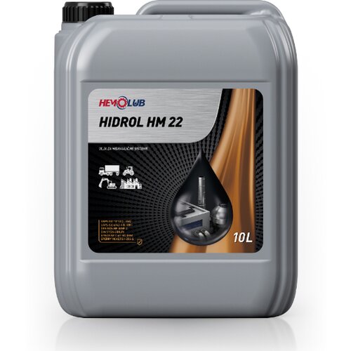 Hemolub hidravlično olje Hidrol HM 22, 10L Slike
