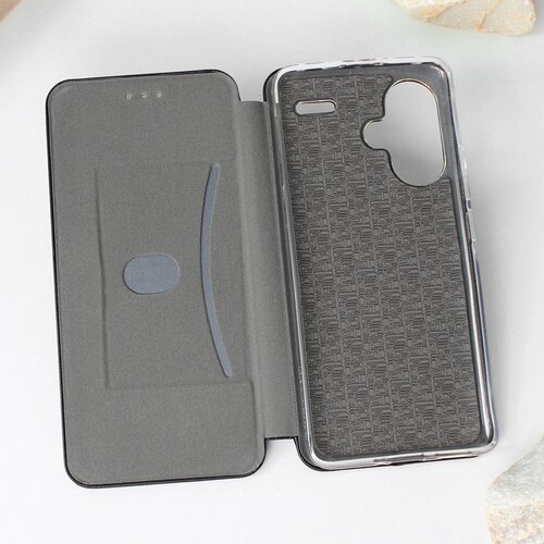 Teracell Maska za Xiaomi Redmi Note 13 Pro Plus 5G na preklop Flip Premium crna Cene
