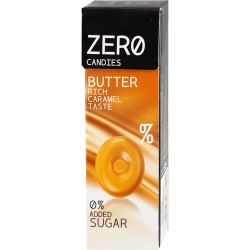  Bombone ZERO CANDIES buter 0% &amp;scaron;ećera 32g Slike