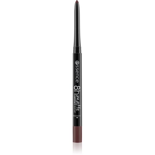 Essence 8h Matte Comfort mat svinčnik za ustnice s &amp;scaron;ilčkom odtenek 24 Coffee Date 0.3 g Slike