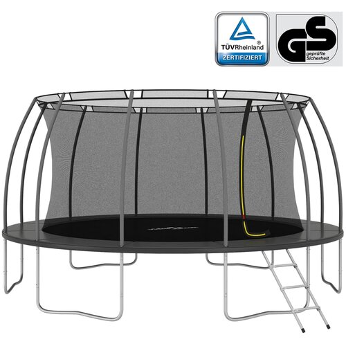  Trampolin komplet okrogel 488x90 cm 150 kg Cene
