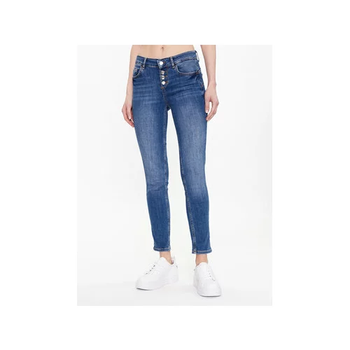 Liu Jo Jeans hlače UA3006 D4538 Modra Slim Fit