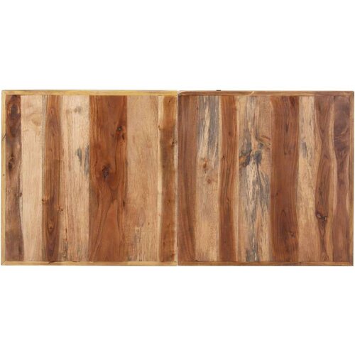 VidaXL Blagovaonski stol 140 x 70 x 75 cm od masivnog drva i &amp;scaron;i&amp;scaron;ama Slike
