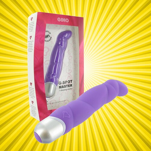 Feelztoys vibrator G točke - Gino, ljubičasti Slike