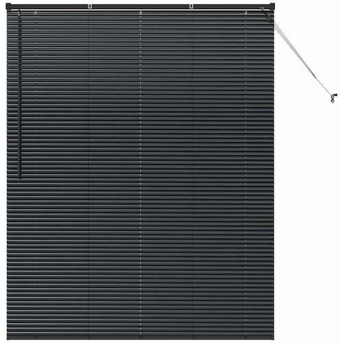  Venecijanski zastore Crna 175 x 140 cm Aluminij Slike