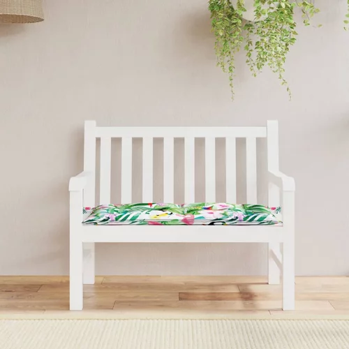 Jastuk za vrtnu klupu višebojni 110 x 50 x 7 cm od tkanine