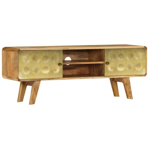 TV omarica iz trdnega mangovega lesa 120x30x45 cm Cene