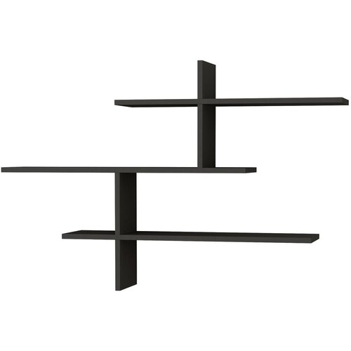 Kalune Design Antracitno siva polica s više razina 123 cm Leo – Cijene