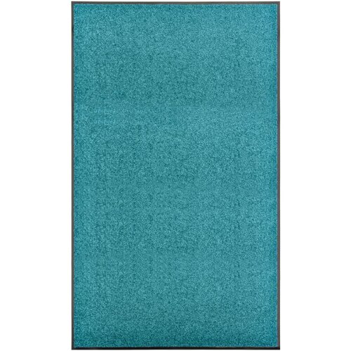 VidaXL Pralni predpražnik cyan moder 90x150 cm Slike
