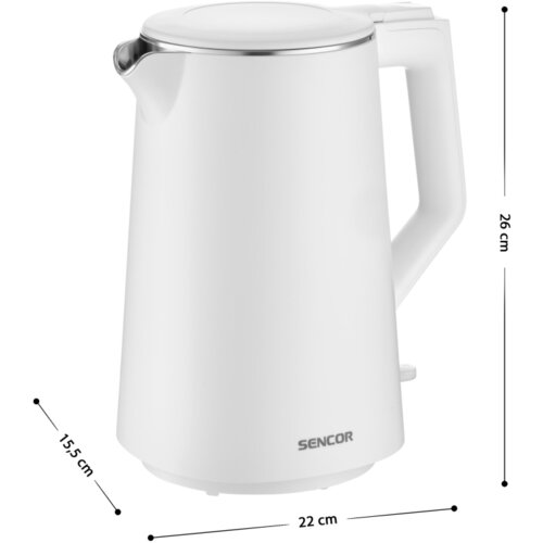 Sencor SWK0550WH GRELNIK VODE BEL Slike