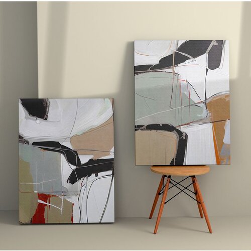 WALLXPERT Zidna dekoracija 2KNV4346, 50 x 70cm, 2 komada Cijene