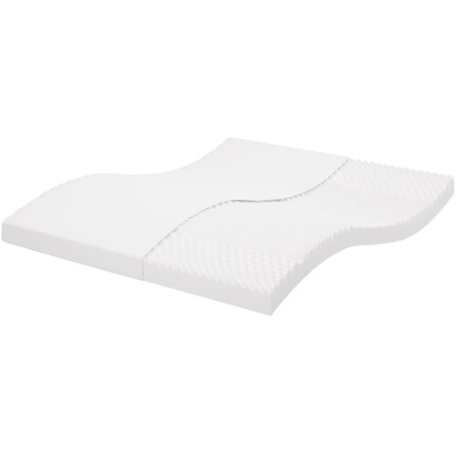 vidaXL Madrac od pjene bijeli 200x210 cm 7 zona tvrdoća 20 ILD Cijene