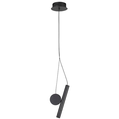 Nova Luce Mat crna LED viseća svjetiljka aluminijska &amp;oslash; 23,5 cm Vero &amp;ndash; Slike