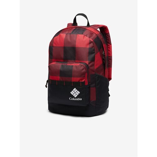 Columbia Black-Red Checkered Zigzag&amp;trade; 22L Backpack - Unisex Slike