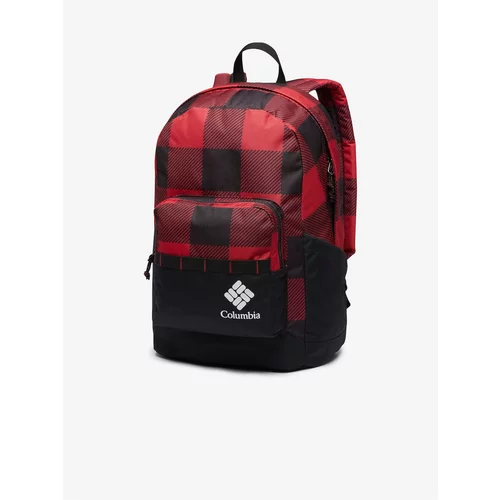 Columbia Black-Red Checkered Zigzag™ 22L Backpack - Unisex