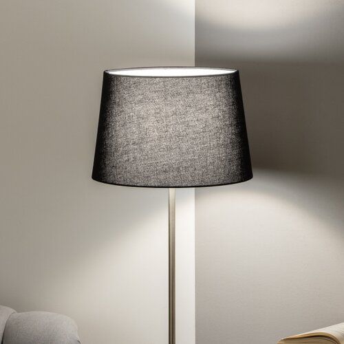  brilagi - led podna lampa ceria 1xE27/40W/230V prečnik 30 cm crna/mat hrom Slike