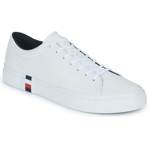 Tommy Hilfiger Nizke superge MODERN VULC CORPORATE LEATHER Bela Cene
