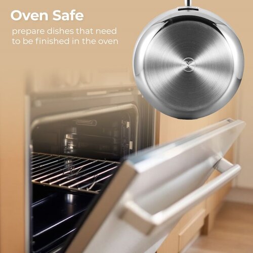 BE Living Tava Stainless Steel 26 cm nehrđajući čelik Slike