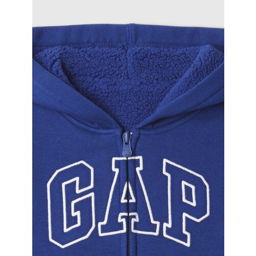 GAP Baby sherpa sweatshirt with logo - Boys Cijene