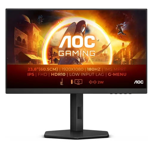 AOC G4 24G4X 23,8" IPS 180Hz gaming monitor