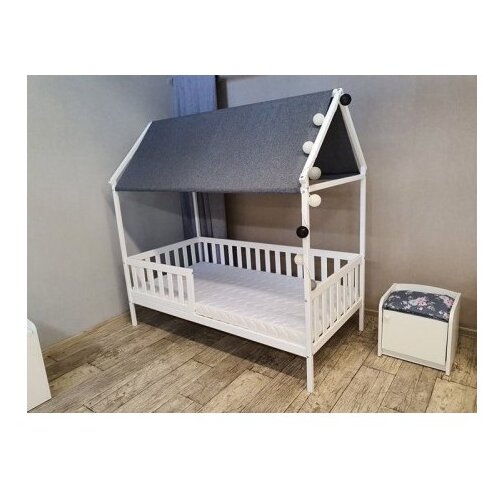 Planinska kućica sa dušekom premium 160x80 Domek - Retro Bela Cene